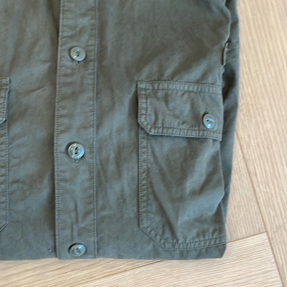 Zadig & Voltaire army green jean style shirt - Picture 6 of 11